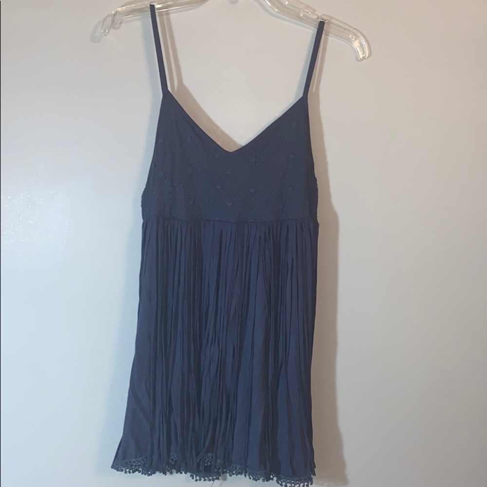 POL Fringe Detail Tank Top